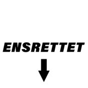 Ensrettet