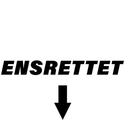 Ensrettet